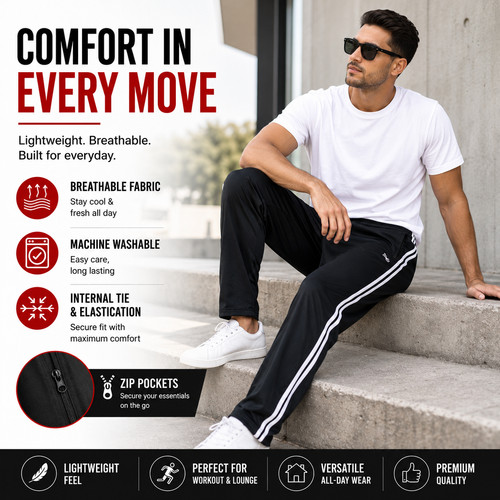 New mens tracksuit bottoms - mens,
