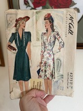 Vintage 1940s McCalls 4273