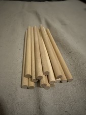 Wooden Sticks for Crafts 5x125 mm Pack Of 17 Used
