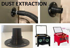 Dust Extraction Accessory Sand blasting cabinet panel Vacuum Port Tool Hose Pipe