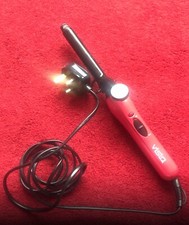 Used Visiq Ceramic Curling Hair Tong with 19mm iron barrel