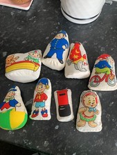 Vintage noddy toy town with playmat complete set 