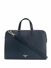 PRADA Emerald Green Saffiano Briefcase Tote Bag [RRP £2200]