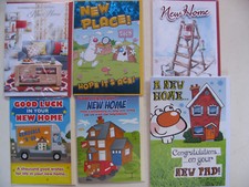 New Home House Pad Cards Congratulations Moving Notifications Family Friends 