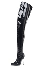 Crotch boots thigh - , metal