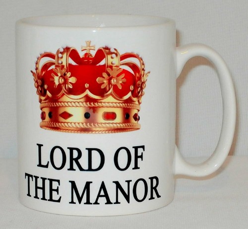 Lord the manor mug - mug, can