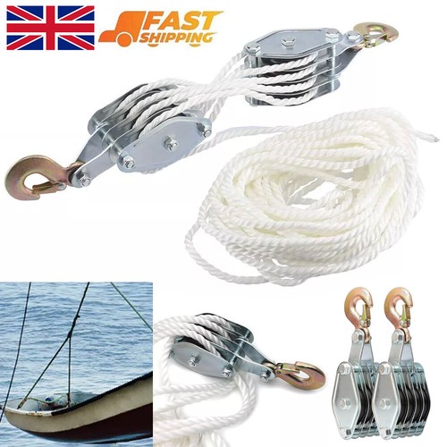Heavy duty ton hoist - duty, pulley