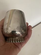 vintage silver plated Wine