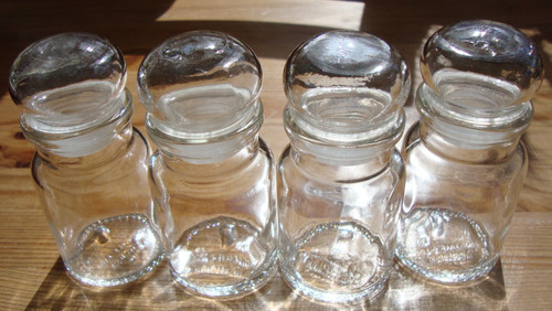 Vintage clear glass - 4,