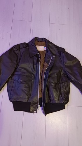 Schott vintage leather bomber - vintage,