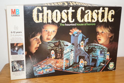 Vintage ghost castle - vintage,