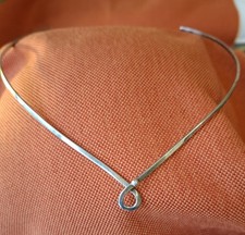 Sterling Silver Choker Collar