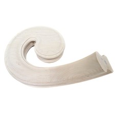 Solid Wood Left-Hand Volute