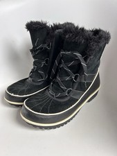 Sorel Tivoli black suede snow