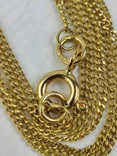 Brand New,18ct Yellow Gold,Necklace,Chain,Italian ,40cm, Hallmarked