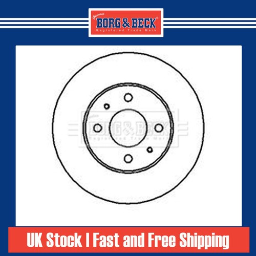 Brake discs vented - 2x, for