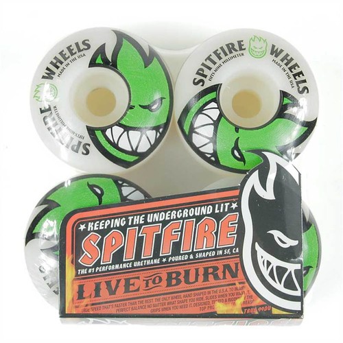Spitfire bighead white green - spitfire, white/green