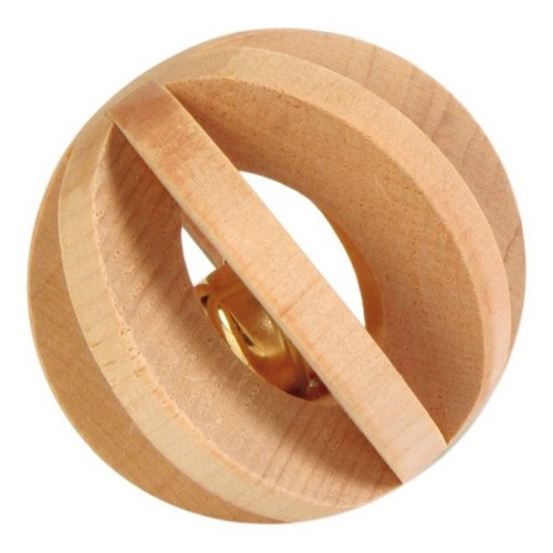 Trixie slat ball with bell - ball,