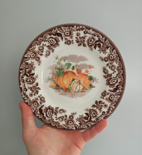 Spode woodland 20cm salad - woodland,