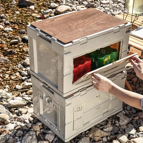 Large folding storage box - large,