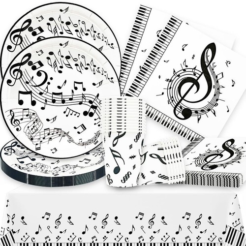 Guests music note - note, party