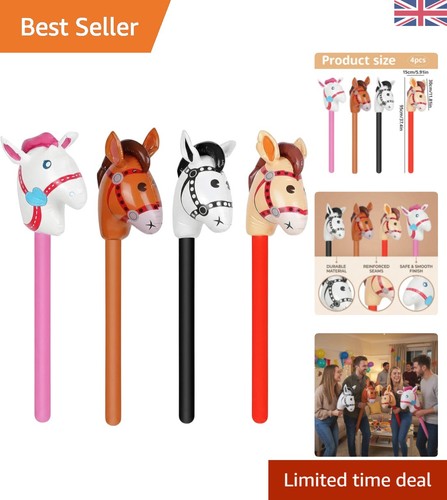 Inflatable horse stick - horse,
