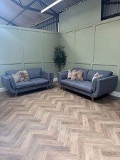 Grey - DFS Zuri 3 Seater & 2
