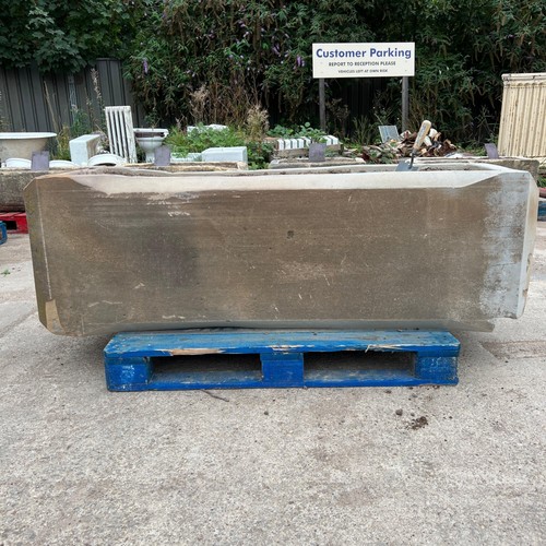 Reclaimed large stone trough - reclaimed,