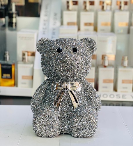 Crushed diamond teddy bear - crushed,