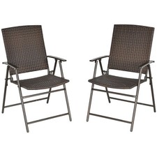 Outsunny 2pcs Rattan Chair