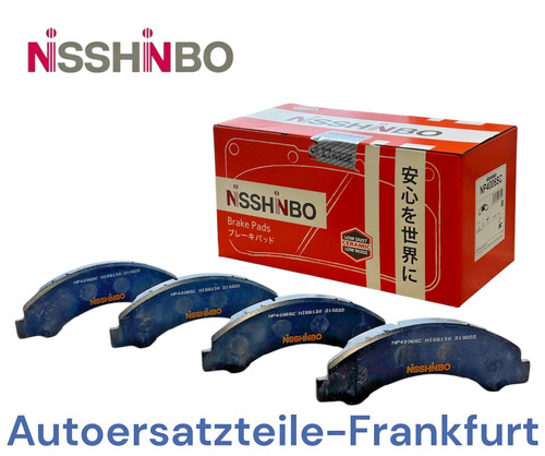 Nisshinbo brake pads for - nisshinbo,