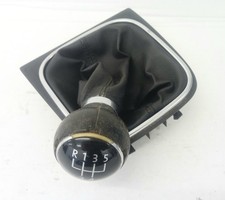 VW Golf MK5 Gear Knob And Gaitor Gator 5 Speed In Black 1K0711113BE SS847
