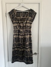 Next Women’s Black And Gold Party Evening Dress Size 12 VGC