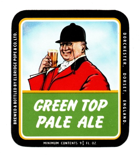 England vintage beer label - england,
