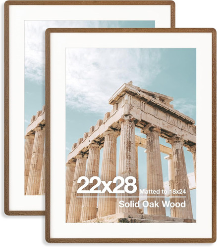Solid oak 22x28 poster - oak,