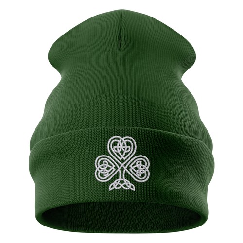 Embroidered ireland shamrock - embroidered,