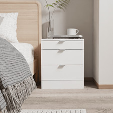 Modern 3 Drawers Bedside Table