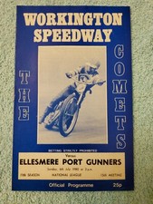 WORKINGTON SPEEDWAY 1980