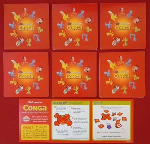 Conga 2003 cranium board game - 2003,