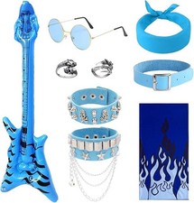 9 Pcs Punk Gothic Rocker