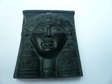 Ancient Egyptian figure in black cast resin 2 (box81)