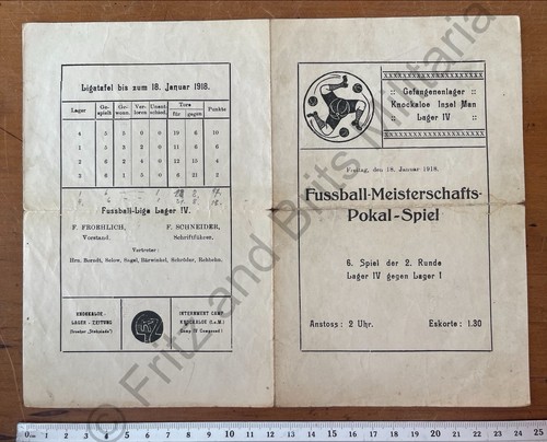 Rare original ww1 german - rare, pow