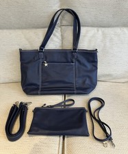 Mia TUI Navy Faux Leather