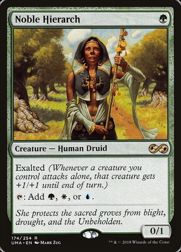 Noble hierarch mana - noble,