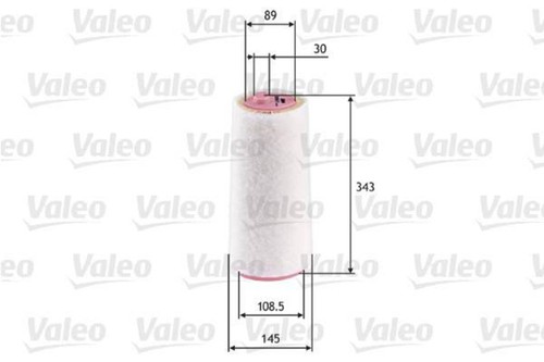 Valeo engine air filter fits - engine,
