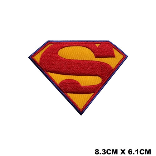Superman logo iron sew - logo, on
