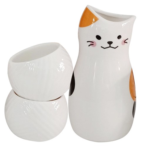 Set ceramic sake and - sake,