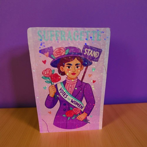 Suffragette bookmark - suffragette,
