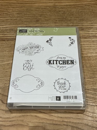 Stampin label me pretty - stampin’,