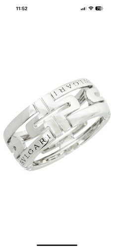 Bvlgari open work white gold - bvlgari,